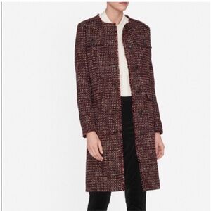 LK Bennett Florence Red Coat